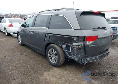 2016 Honda Odyssey Ex-L z USA, uszkodzony, nr VIN 5FNRL5H60GB019356